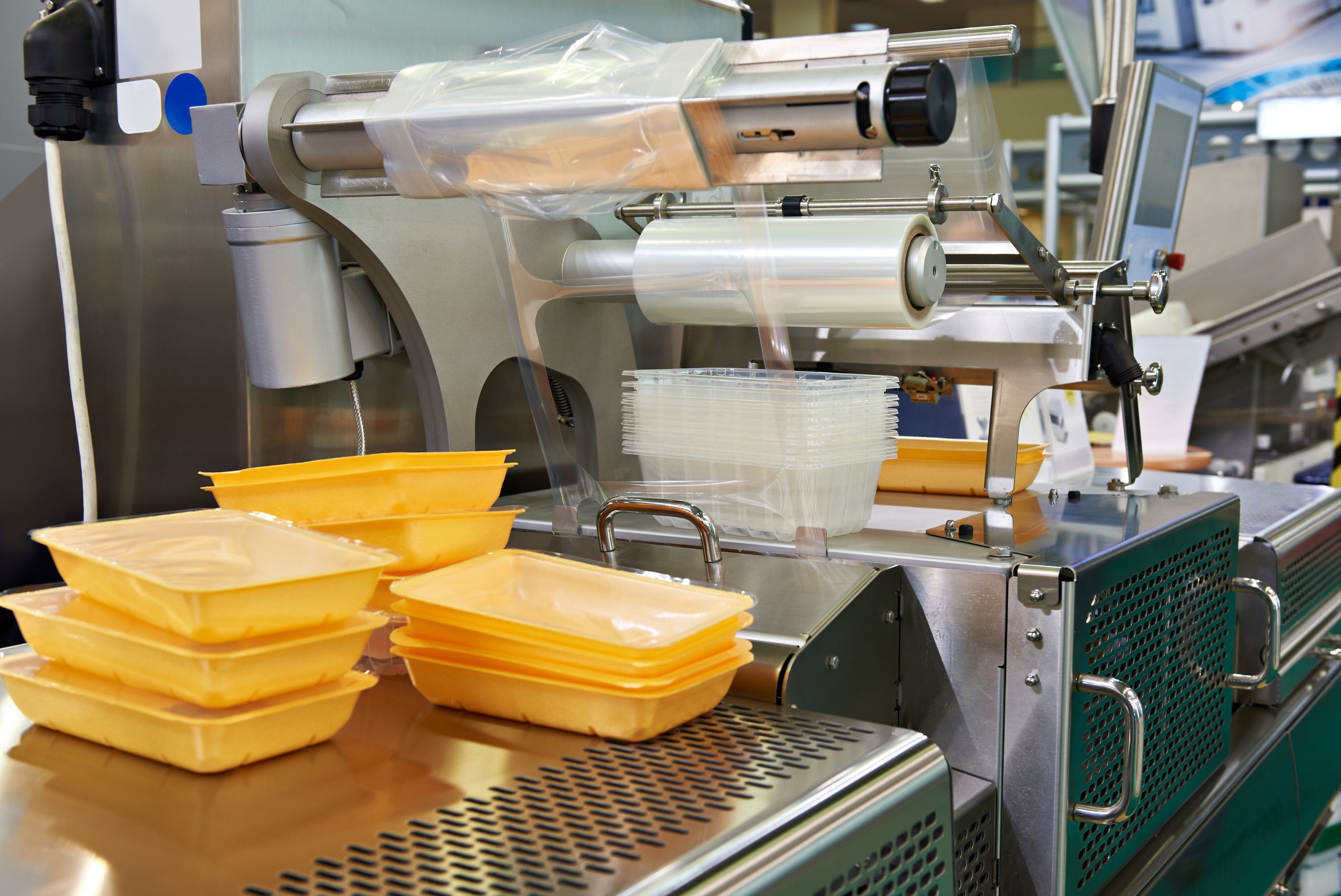 Industrial equipment for food packaging