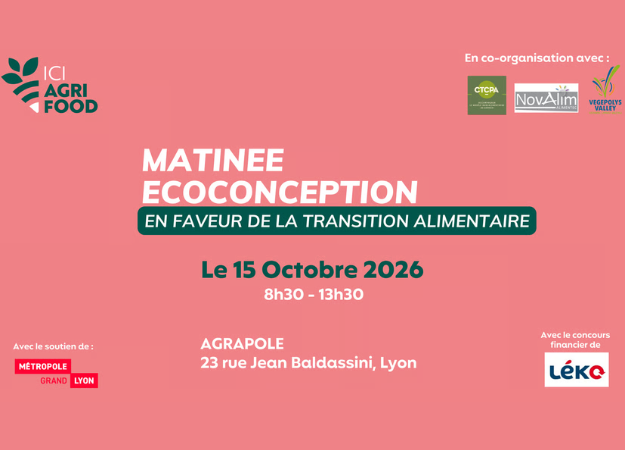 Matinée Ecoconception : en faveur de la transition alimentaire !